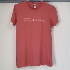 sweeter than the tea t-shirt 🌴🍵